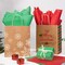 Christmas Tissue Paper for Gift Bags, 120 Sheets 20 x 20 Inches Christmas Wrapping Paper, Gift Wrapping Christmas Tissue Paper Sheets Bulk for Christmas, Birthday, Holiday Decor and DIY Craft